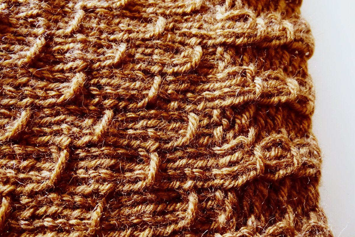Cowl knitting pattern "Coffee Beans" - Image 3
