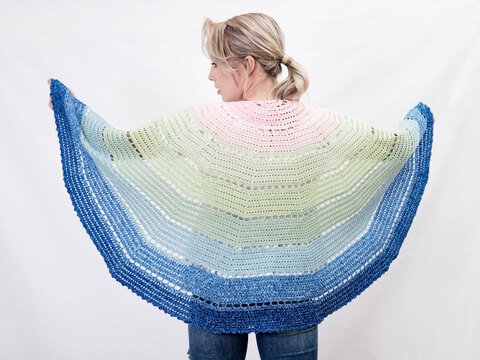 Anleitung Häkeltuch Halbmond