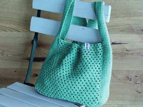 Häkelanleitung Gehäkelte Tasche "Piano" 761201