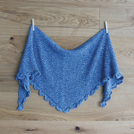 Strickanleitung Dreiecktuch "Amazonas Color" 761212