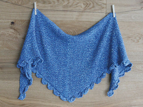 Strickanleitung Dreiecktuch "Amazonas Color" 761212