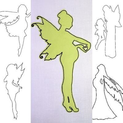 Fee schwanger Doodle Stickdatei 11 Motive in 6 Größen - Bild 11