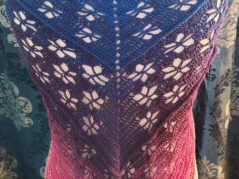 Anleitung Tuch Frühlingserwachen