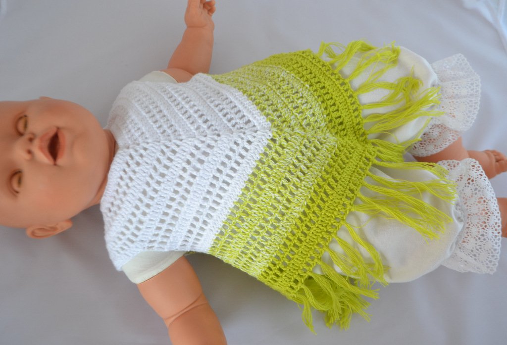 Baby Tunika - Poncho in 3 Größen * Häkelanleitung - Bild 5