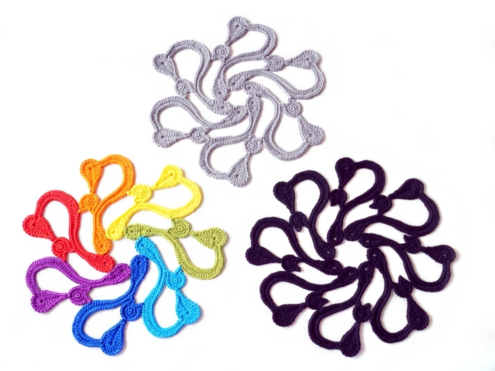 Katzen-Deckchen in 3 Varianten