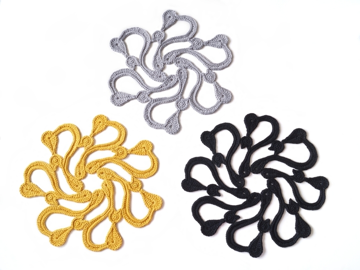 Katzen-Deckchen in 3 Varianten