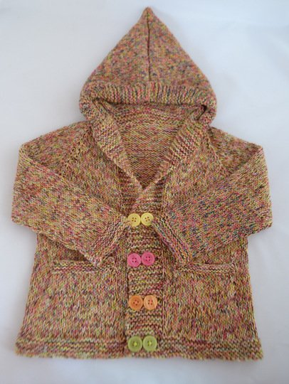 Strickanleitung * Kinderjacke *  Cardigan * 3 Größen 2 - 6 Jahre * RVO