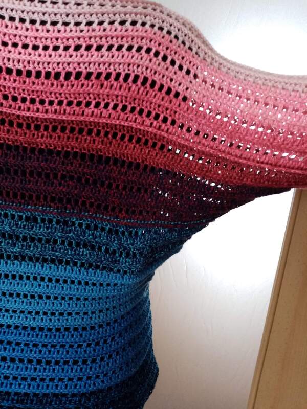 Fledermauspullover Dunja häkeln Pullover Fledermauspulli - Bild 6