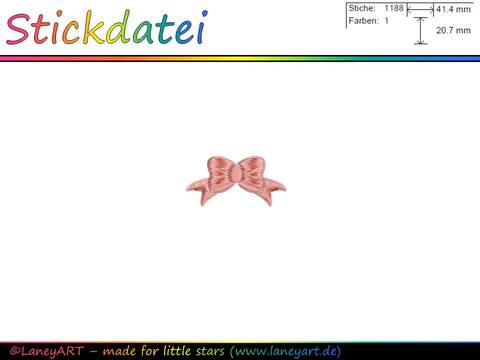 Stickdatei "Schleife"