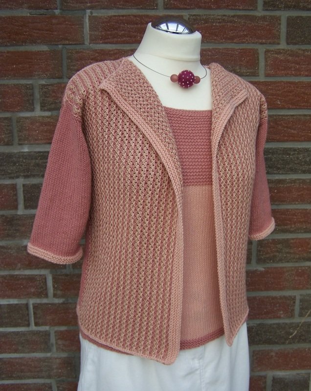 Strickanleitung für Jacke "Mandelblüte" - Bild 2