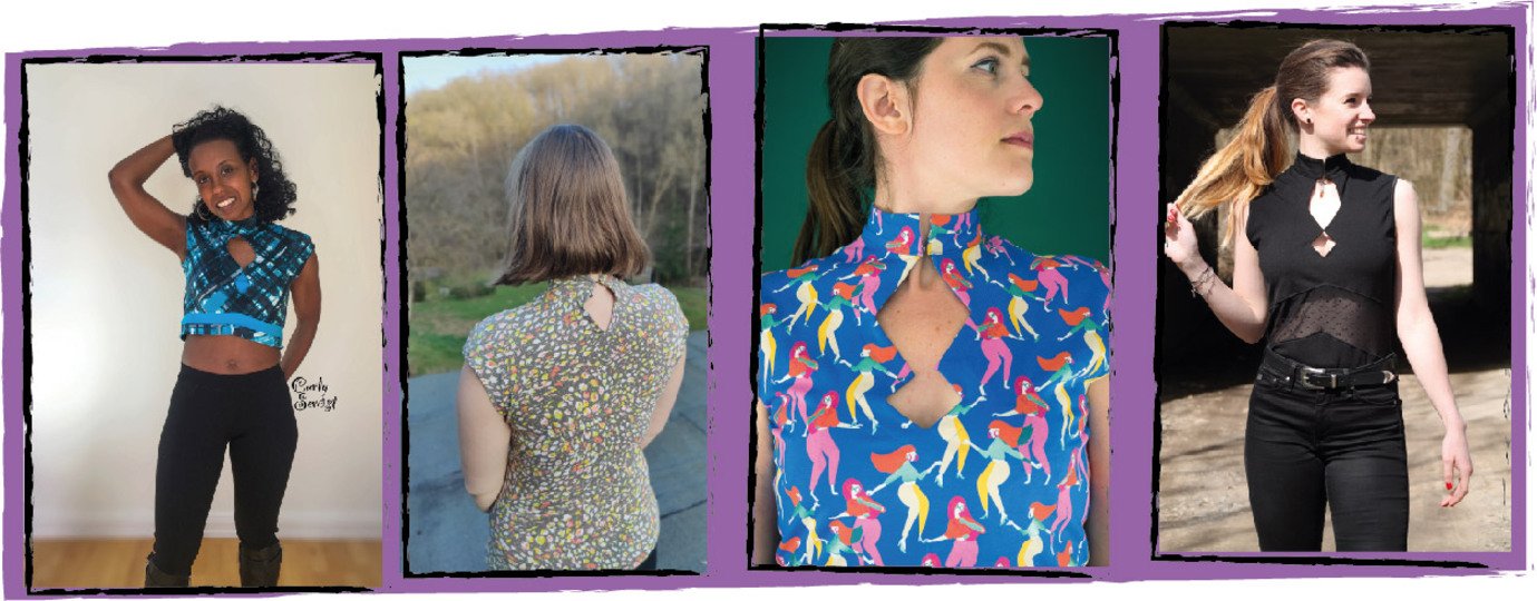 Digitales Schnittmuster & Anleitung für Damen-Top Jody