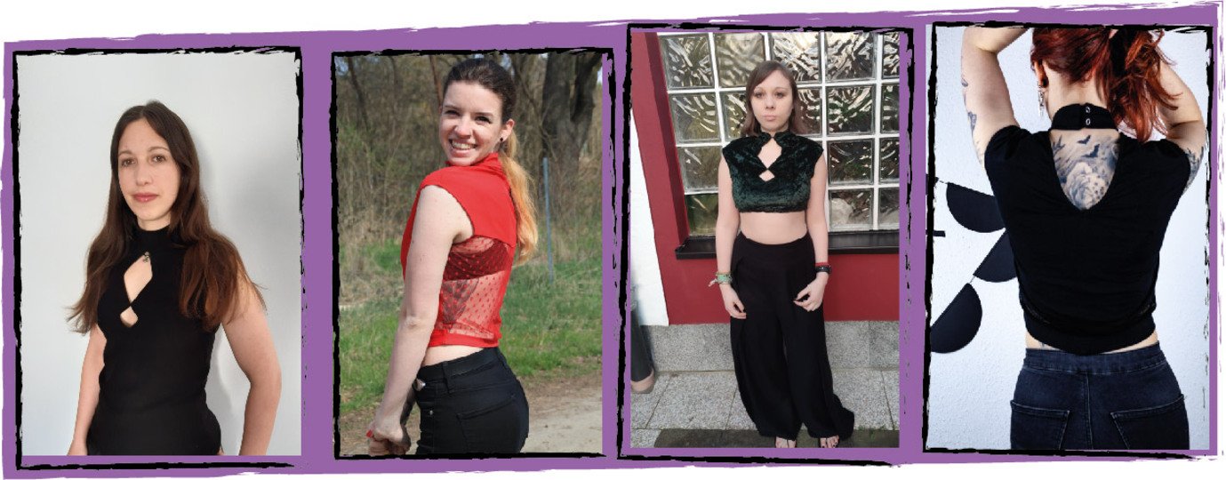 Digitales Schnittmuster & Anleitung für Damen-Top Jody