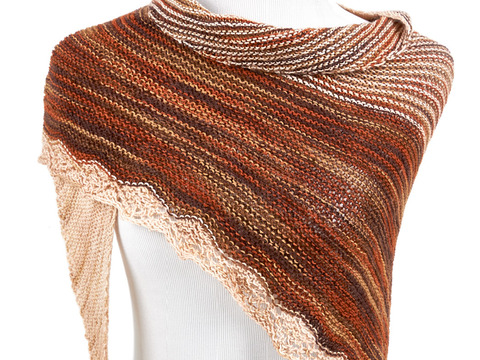 Strickanleitung: Damen - Tuch Rowan