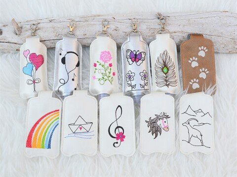 Stickdatei Desinfektionstasche ITH 16 Motive