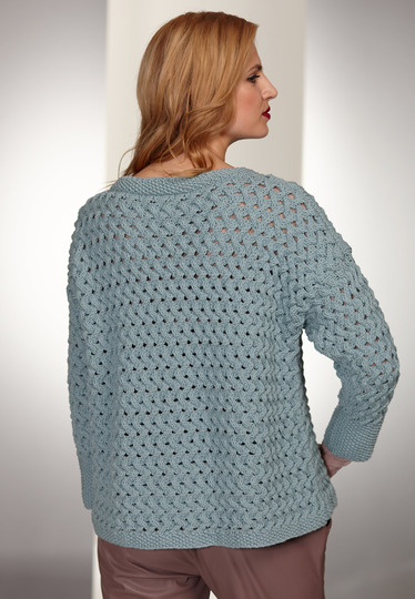 Strickanleitung: Damen-Pullover Liridona