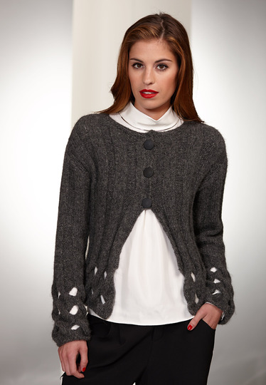 Strickanleitung: DAMEN-JACKE EMNA