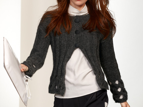 Strickanleitung: DAMEN-JACKE EMNA