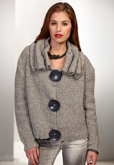 Strickanleitung: Damen-Jacke Caralina