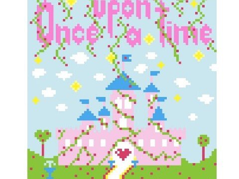 Häkelmuster * Once upon a time - SCHLOSS * Grafik für Fm Decke