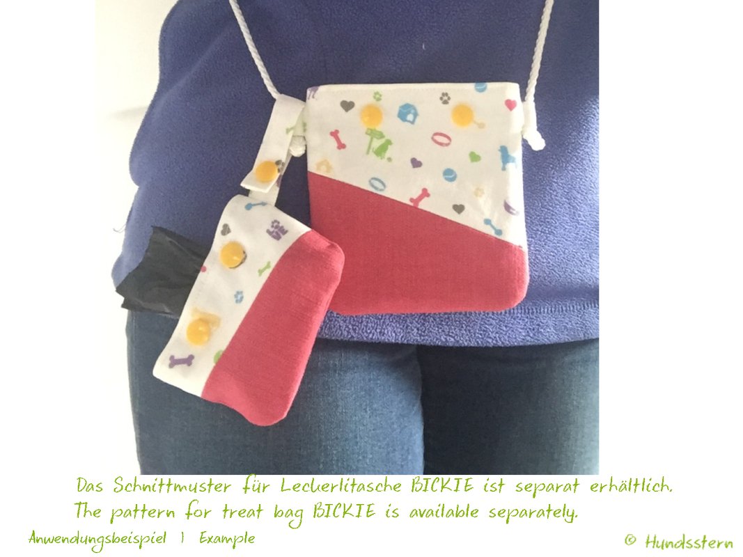 Bicks Poo Bag Pouch with lining, Sewing Pattern - Image 6