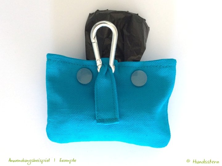 BICKS Poo Bag Pouch with lining, Sewing Pattern