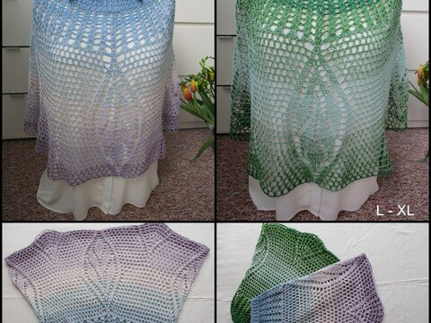 Anleitung Poncho " Summertime "