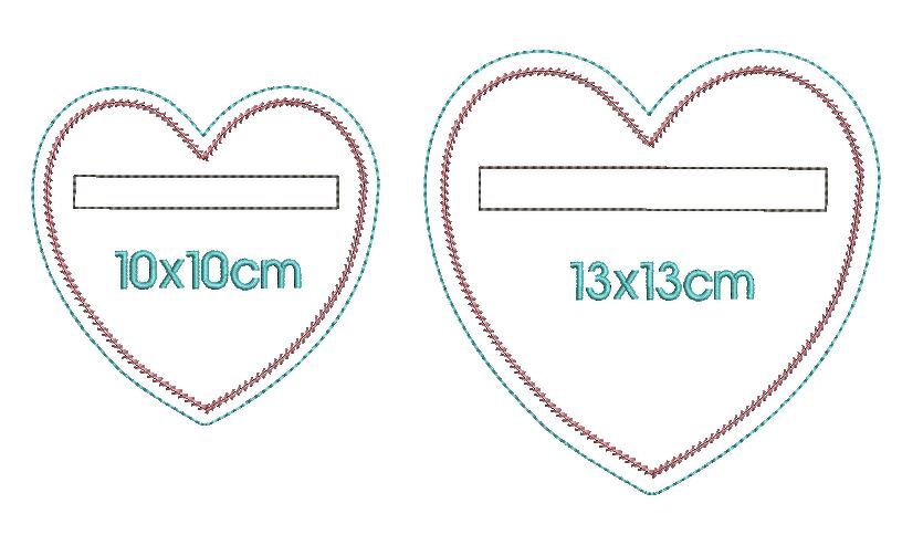 ITH Stickdatei blanko Hüllen Schokohüllen Wunscherfüller Gutscheinhülle - Bild 2