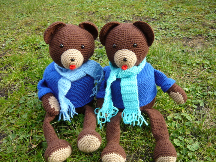 Häkelanleitung Bär Klorollenhut