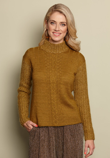 Strickanleitung: Damen-Pullover Gylla