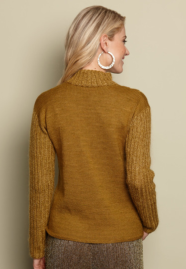 Strickanleitung: Damen-Pullover Gylla