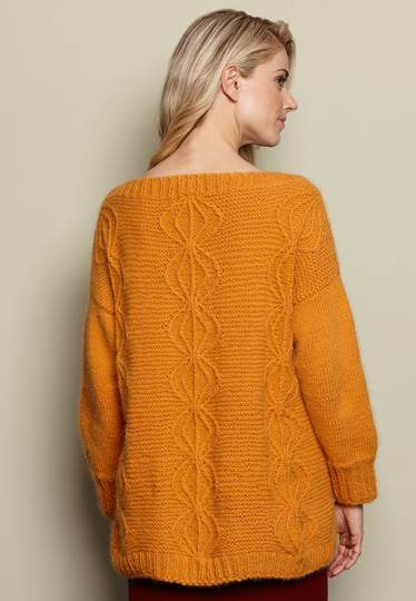 Strickanleitung: Damen-Pullover Ribba