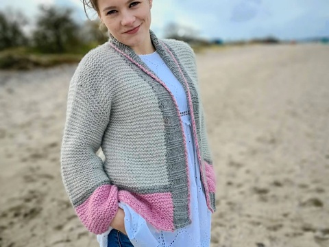 Strickanleitung I KüstenCardigan : Winter