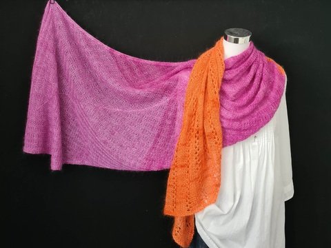 Strickanleitung | HerzfarbenTuch