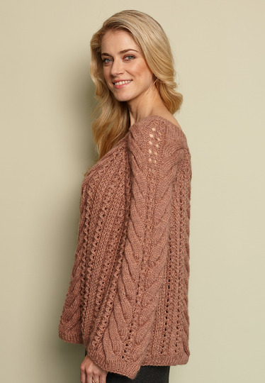 Strickanleitung: Damen-Pullover Birga