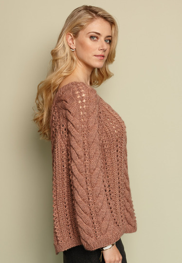 Strickanleitung: Damen-Pullover Birga