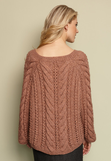 Strickanleitung: Damen-Pullover Birga