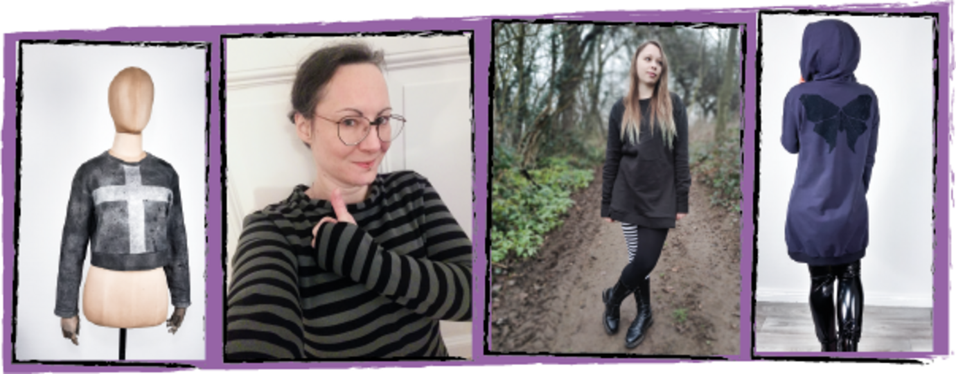 Digitales Schnittmuster & Anleitung für Damen-Oversize Sweatshirt Billie