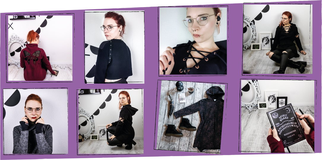 Digitales Schnittmuster & Anleitung für Damen-Oversize Sweatshirt Billie