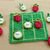 Crochet pattern for a popular family game tic tac toe "garden"