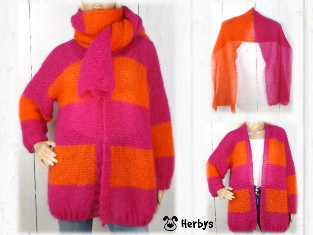 Strickanleitung Cardigan "Happiness"