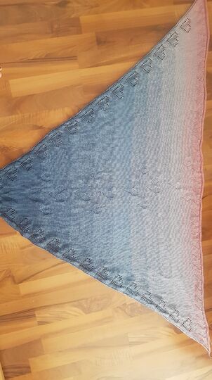 Strickanleitung Tuch "Herzallerliebst"