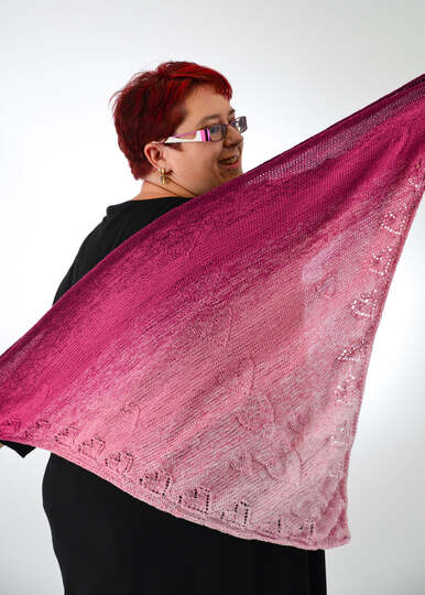 Strickanleitung Tuch "Herzallerliebst"