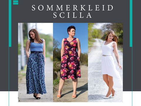 Ebook Sommerkleid SCILLA Gr. 32-54