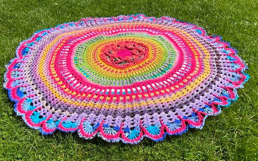 Perles große HippieTischdecke