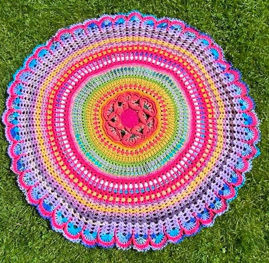 Perles große HippieTischdecke