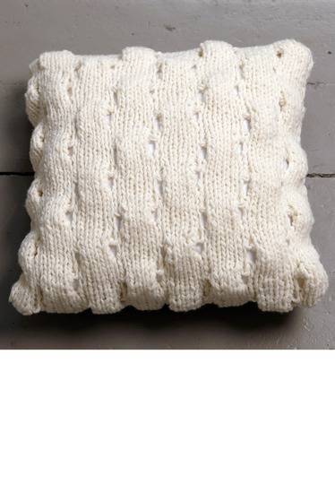 Strickanleitung: Home und Deko-Kissen Timber