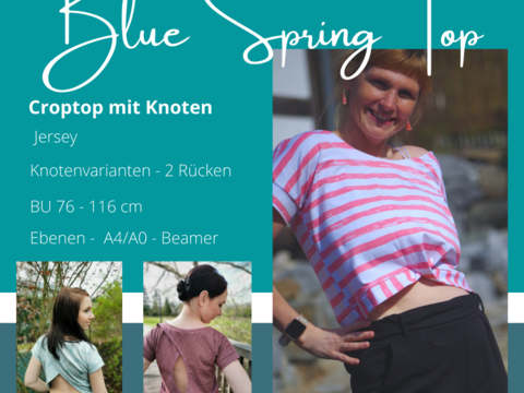 Anleitung Croptop BlueSpringTop