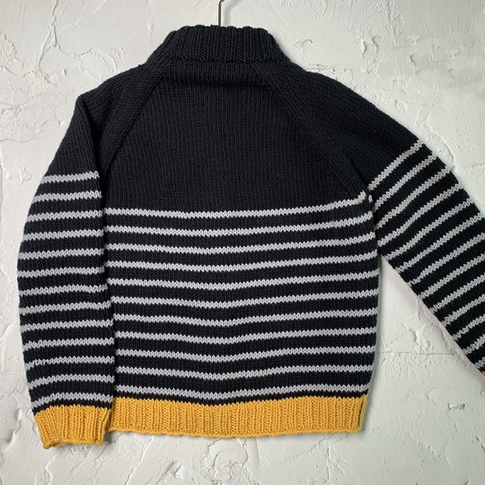 Strickanleitung Kinderjacke Benny Größe 110 – 126