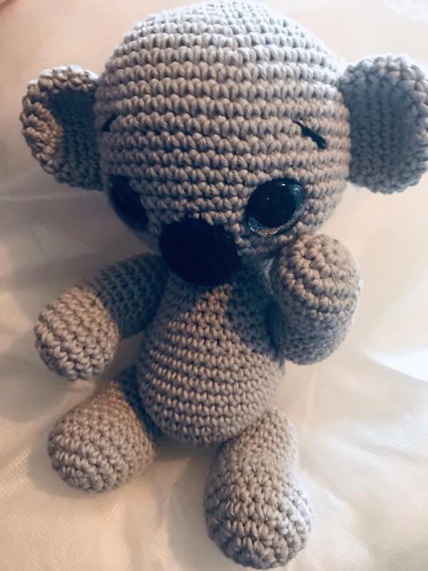 Seppl the cute Koala crochet pattern