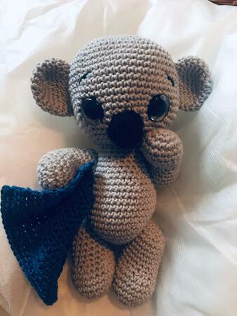 Seppl the cute Koala crochet pattern